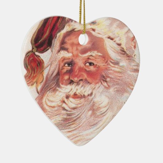 Weihnachtsmann Keramik Ornament (Rechts)