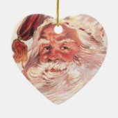 Weihnachtsmann Keramik Ornament (Hinten)