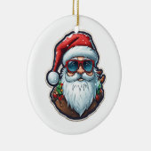 Weihnachtsmann Keramik Ornament (Rechts)