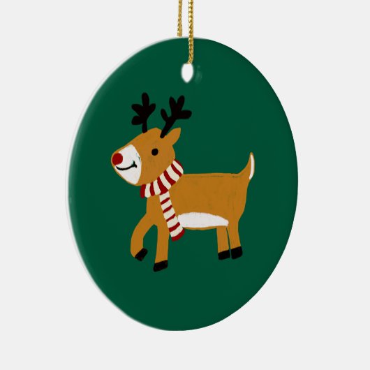 Weihnachtsmann Keramik Ornament (Rechts)