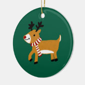 Weihnachtsmann Keramik Ornament (Links)