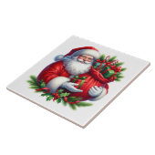 Weihnachtsmann-Keramikfliese Fliese (Seite)