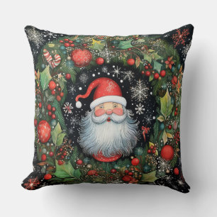 Weihnachtsmann Kissen