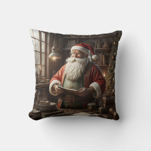 Weihnachtsmann Kissen