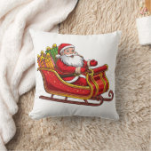 Weihnachtsmann Kissen (Decke)