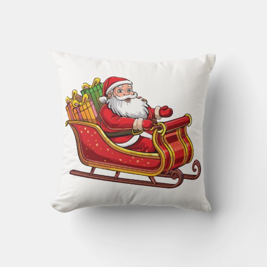 Weihnachtsmann Kissen (Vorderseite)
