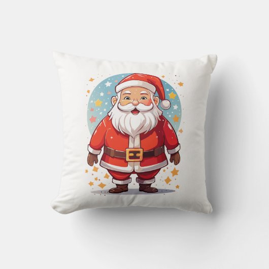 Weihnachtsmann Kissen (Vorderseite)
