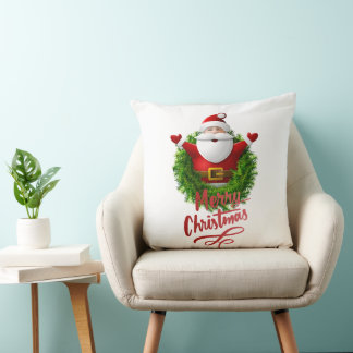 Weihnachtsmann Kissen