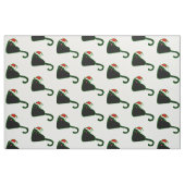 Weihnachtsmann-Klaue, schwarze Katze Stoff (Fat Quarter (45,7 x 55,9 cm))