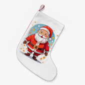 Weihnachtsmann Kleiner Weihnachtsstrumpf (Vorderansicht (hängend))