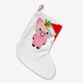 Weihnachtsmann Kleiner Weihnachtsstrumpf (Vorderansicht (hängend))