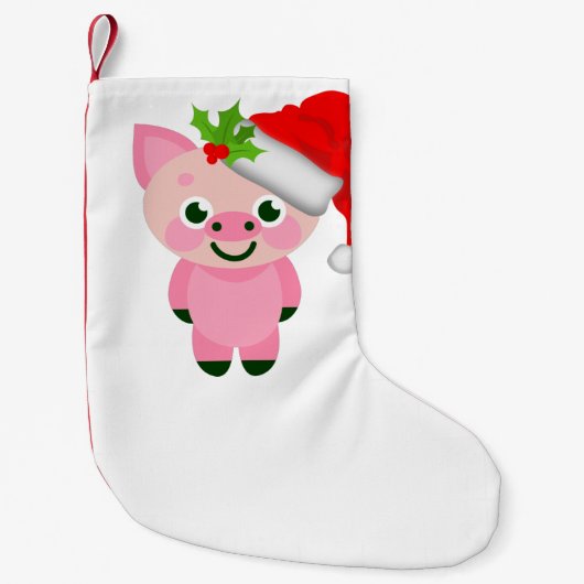 Weihnachtsmann Kleiner Weihnachtsstrumpf (Vorderseite)