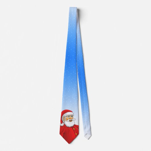 Weihnachtsmann Krawatte (Vorderseite)
