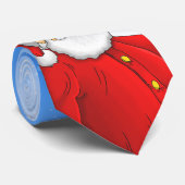 Weihnachtsmann Krawatte (Gerollt)
