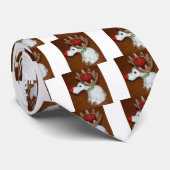 Weihnachtsmann Krawatte (Gerollt)