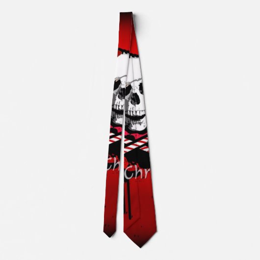 Weihnachtsmann Krawatte (Rückseite)