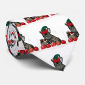 Weihnachtsmann Krawatte (Gerollt)