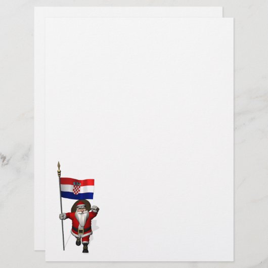 Weihnachtsmann Kroatien besuchen (Vorne/Hinten)