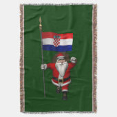 Weihnachtsmann Kroatien besuchen Decke (Vorderseite Vertikal)