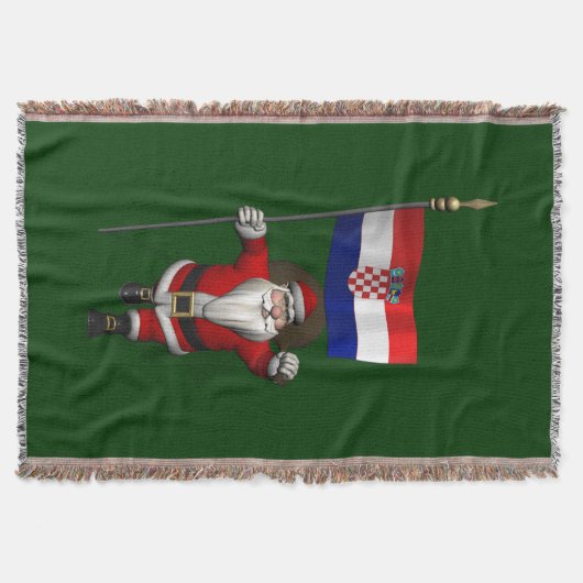 Weihnachtsmann Kroatien besuchen Decke (Vorderseite)