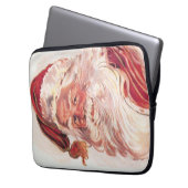 Weihnachtsmann Laptopschutzhülle (Vorderseite Links)
