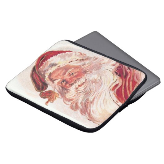 Weihnachtsmann Laptopschutzhülle (Vorne Oben)