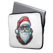 Weihnachtsmann Laptopschutzhülle (Vorderseite Links)
