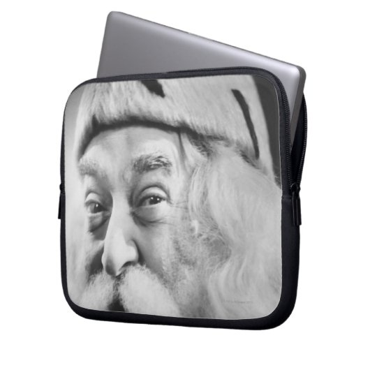 Weihnachtsmann Laptopschutzhülle (Vorderseite Links)