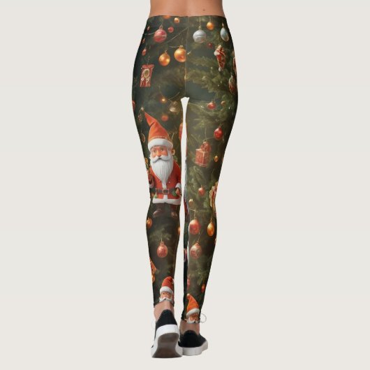 Weihnachtsmann Leggings (Rückseite)