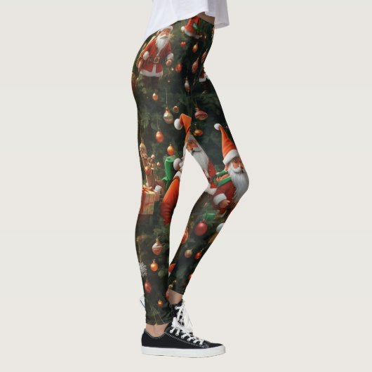 Weihnachtsmann Leggings (Rechts)