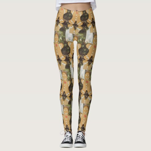 Weihnachtsmann Leggings (Vorderseite)