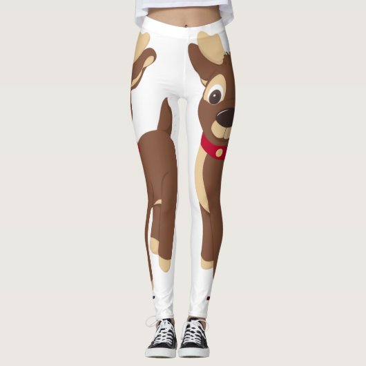 Weihnachtsmann Leggings (Vorderseite)
