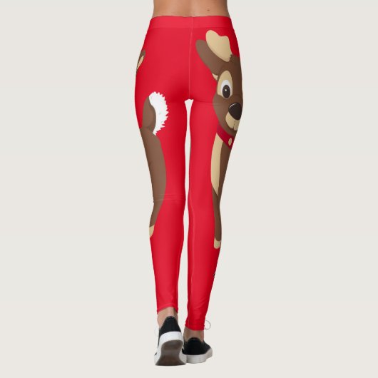 Weihnachtsmann Leggings (Rückseite)