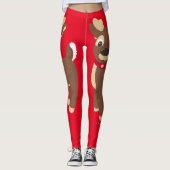 Weihnachtsmann Leggings (Vorderseite)