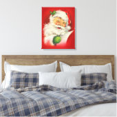 Weihnachtsmann Leinwanddruck (Insitu (Schlafzimmer))
