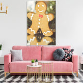 Weihnachtsmann Leinwanddruck (Insitu (Wohnzimmer))