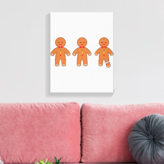 Weihnachtsmann Leinwanddruck (Insitu (Wohnzimmer))