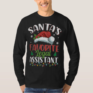 Weihnachtsmann, Lieblingsjurist T-Shirt