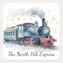 Weihnachtsmann-Liefersiegel für Jungen | Blau & Go