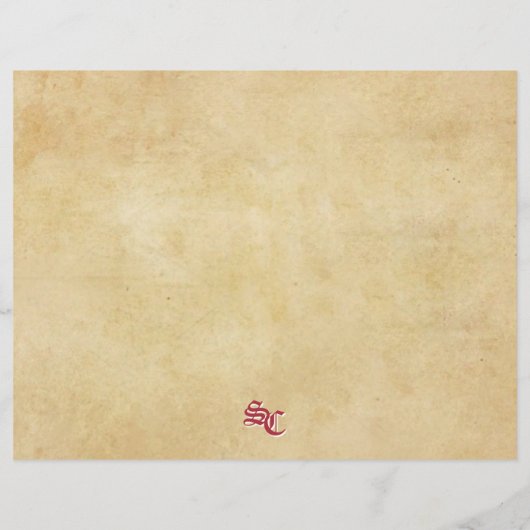 Weihnachtsmann-Liste unterzeichnet Weihnachtswarnu (Rückseite)