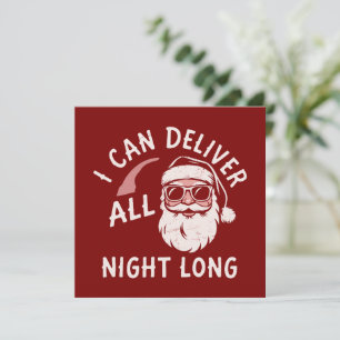 Weihnachtsmann Lustige Weihnachtsfeier Xmas Typen  Feiertagskarte