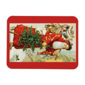 Weihnachtsmann - Magnet (Horizontal)