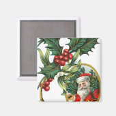 Weihnachtsmann Magnet (Vorderseite/Rückseite)