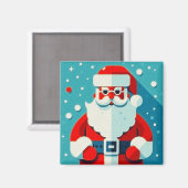 Weihnachtsmann Magnet (Vorderseite/Rückseite)