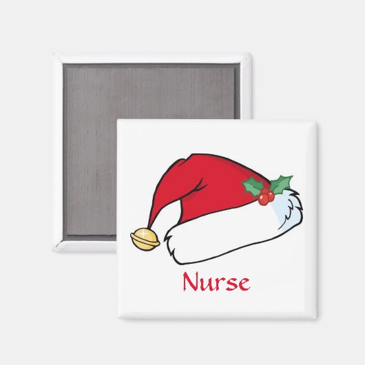 Weihnachtsmann Magnet (Vorderseite/Rückseite)