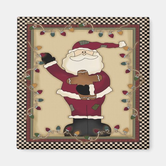 Weihnachtsmann Magnet (Vorne)