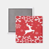 Weihnachtsmann Magnet (Vorderseite/Rückseite)