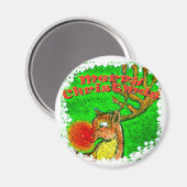 Weihnachtsmann Magnet (Vorderseite/Rückseite)