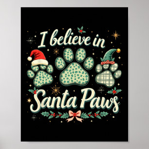 Weihnachtsmann Männer Frauen Kinder Mädchen T-Shir Poster