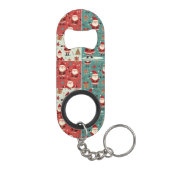 Weihnachtsmann Mini Flaschenöffner (Rückseite)